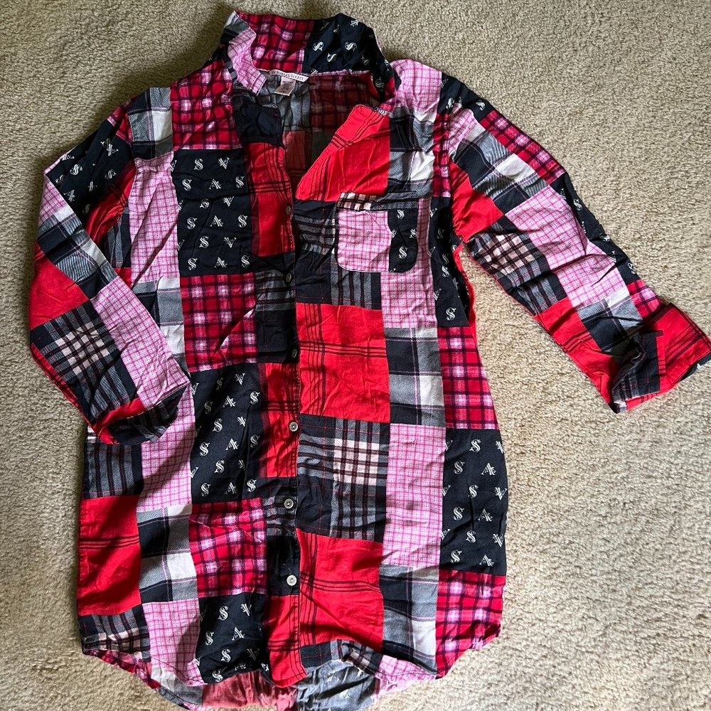 Victoria's Secret Long Sleeve Sleep Shirt